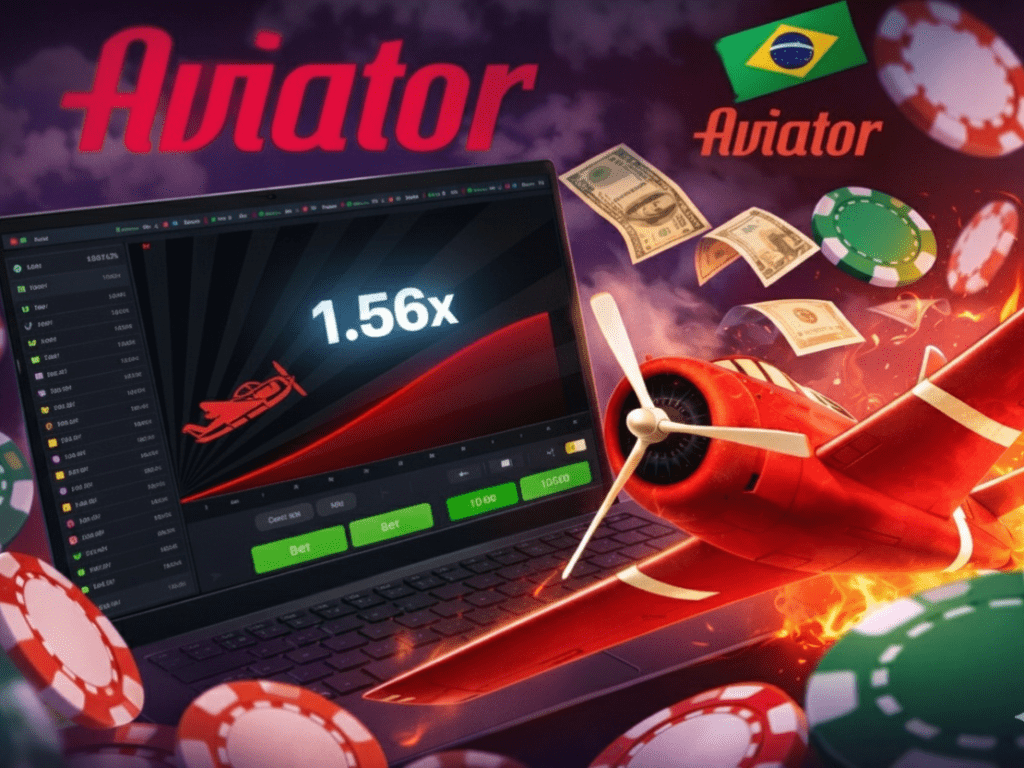 Aviator Game: Estratégia Completa para Ganhar no Brasil 2026 1 Juego de apuestas con avión rojo