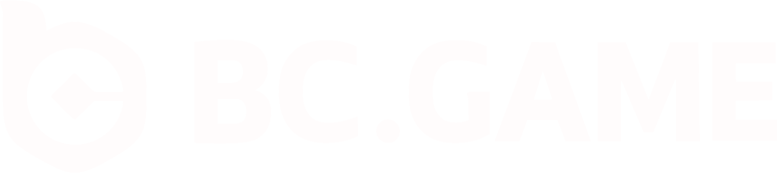Logo de BC.GAME en blanco 2026
