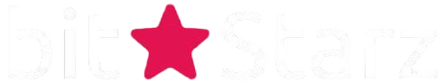 Logo de BitStarz con estrella roja