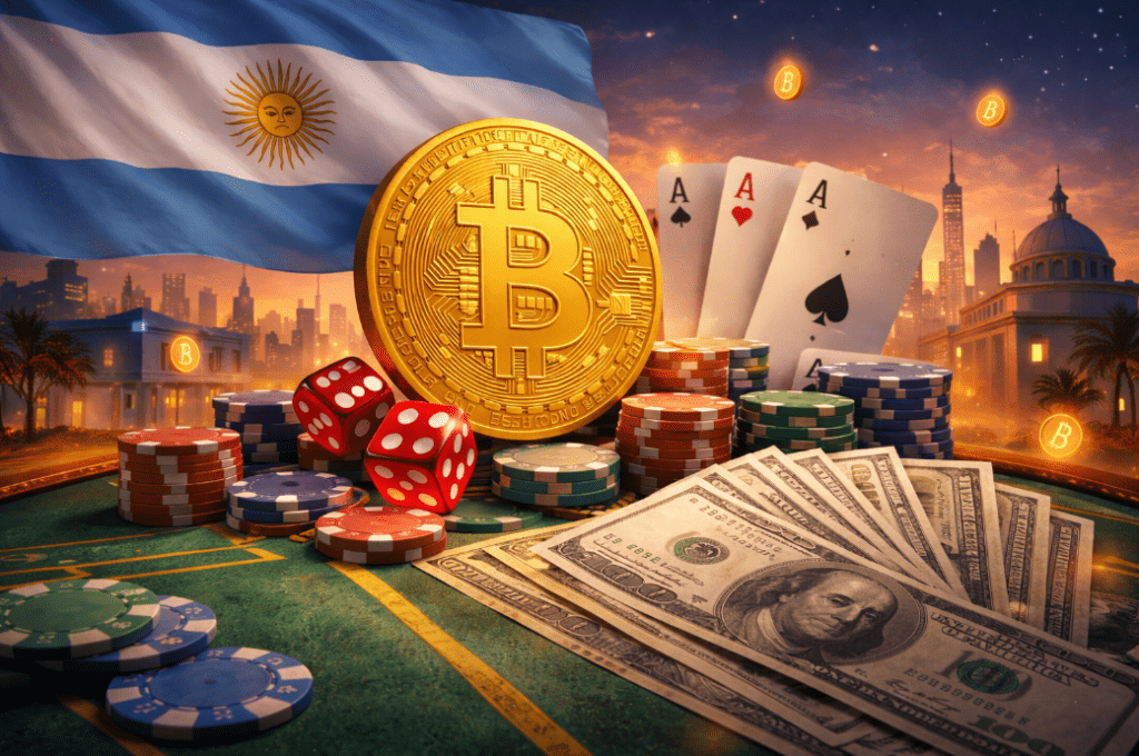 Los Mejores Casinos Bitcoin en Argentina 2026: Tu Guía Experta para Jugar con Cripto 2 Bitcoin, juego y dinero en Argentina - Header Image