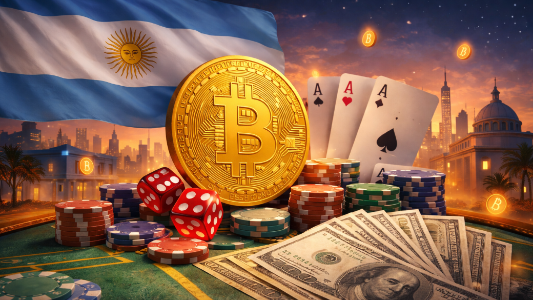 Bitcoin, juego y dinero en Argentina - Header Image